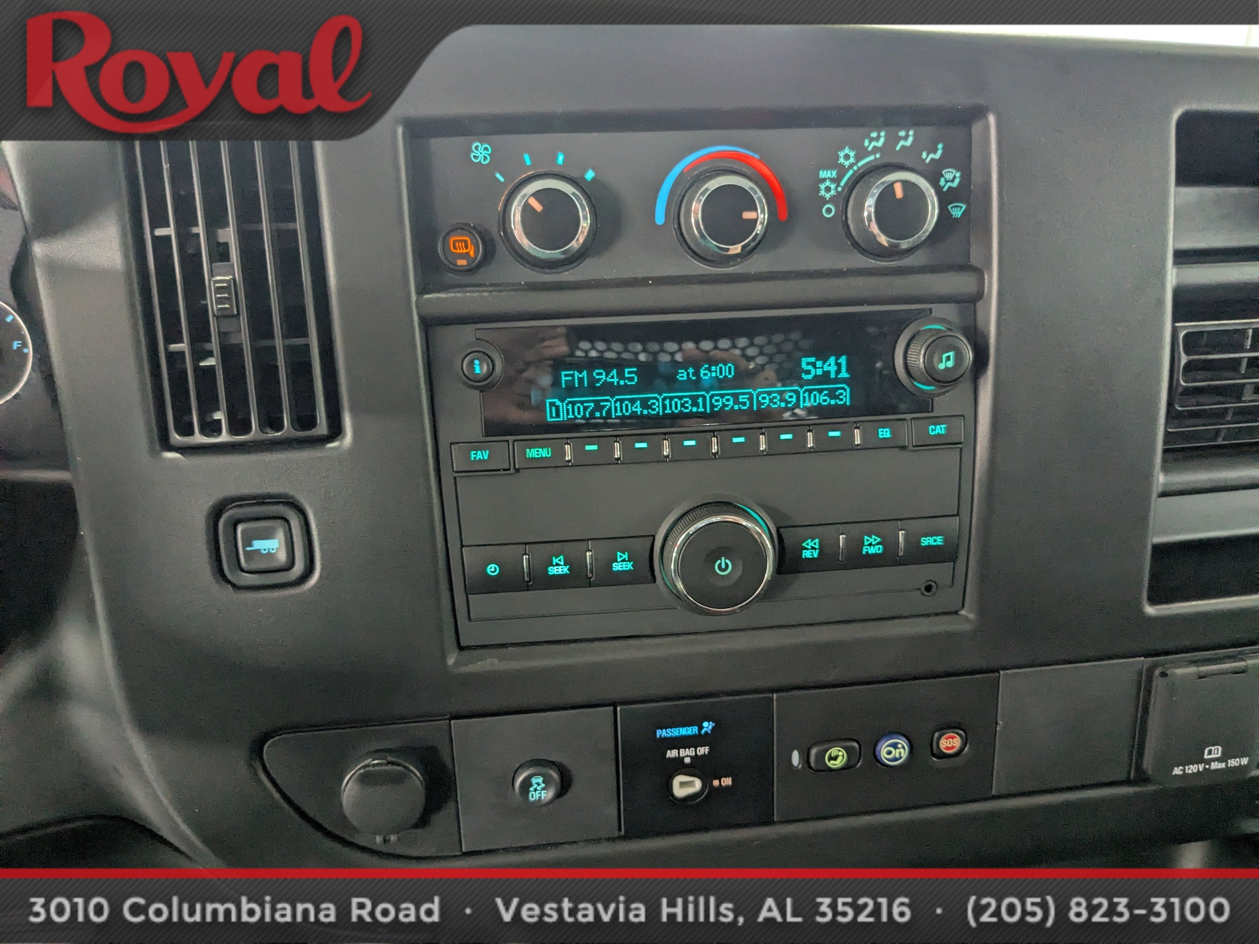 2024 GMC Savana Cargo 2500 Work Van