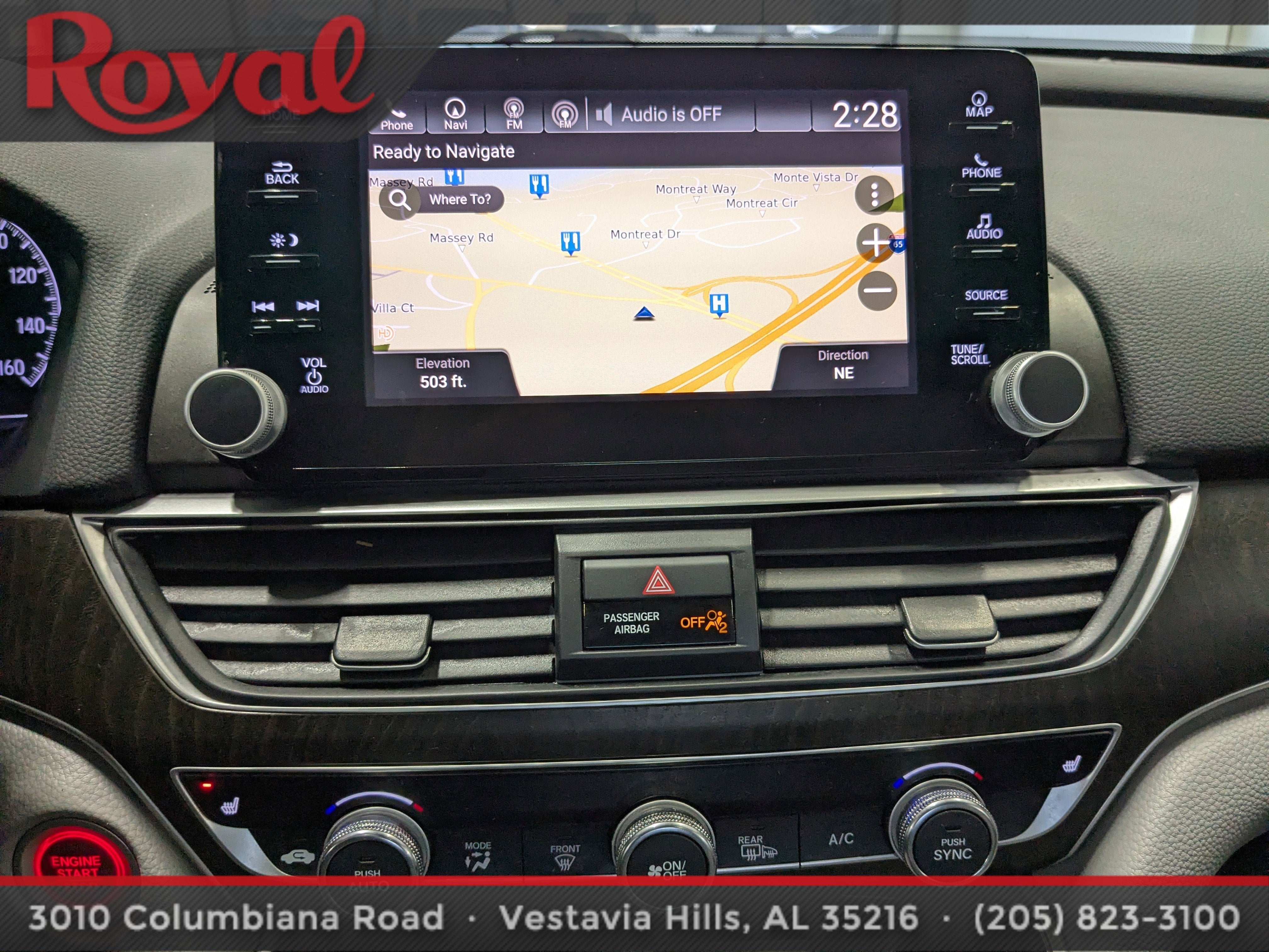 2018 Honda Accord Sedan EX-L Navi 2.0T