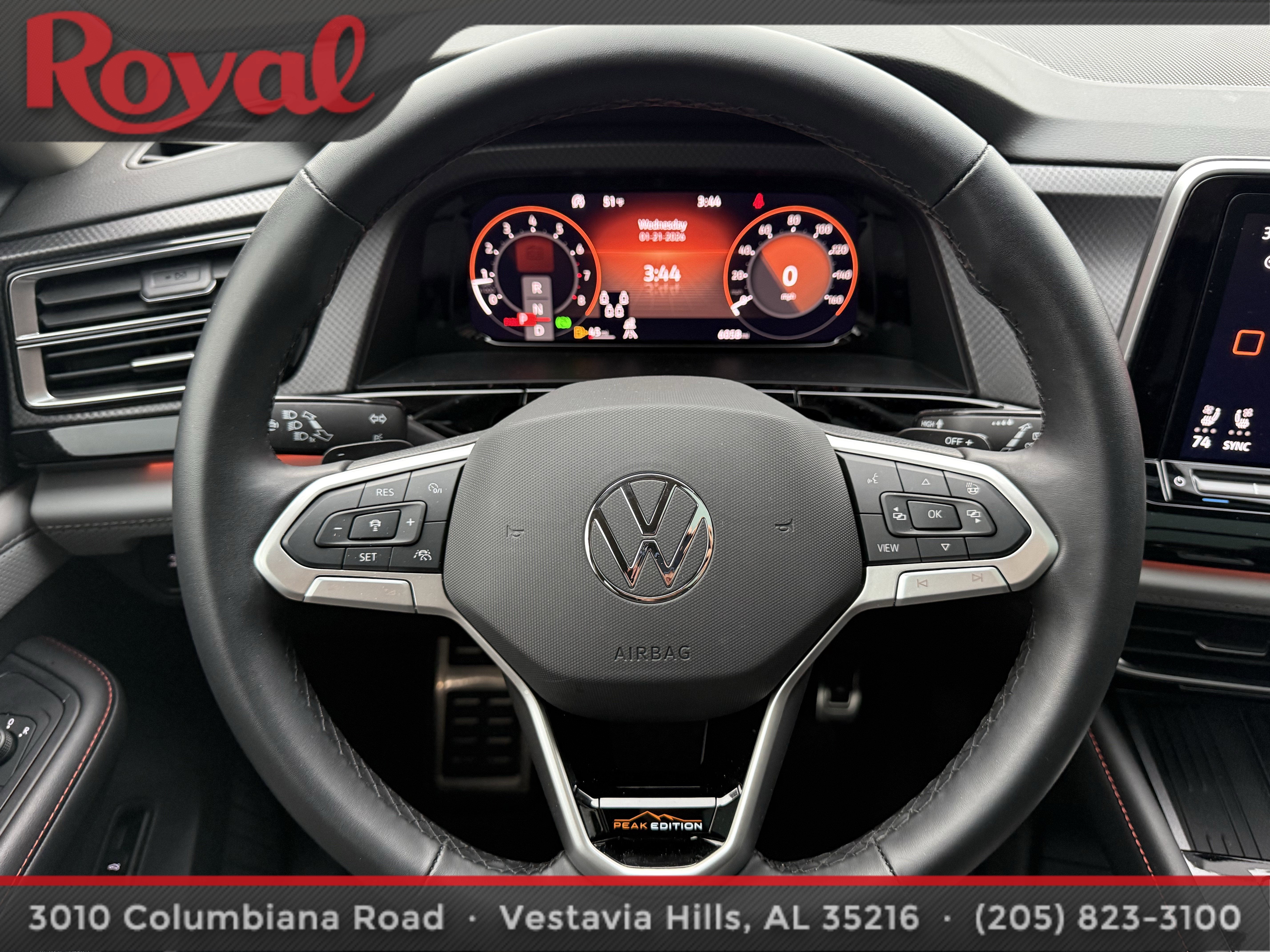 2025 Volkswagen Atlas 2.0T Peak Edition