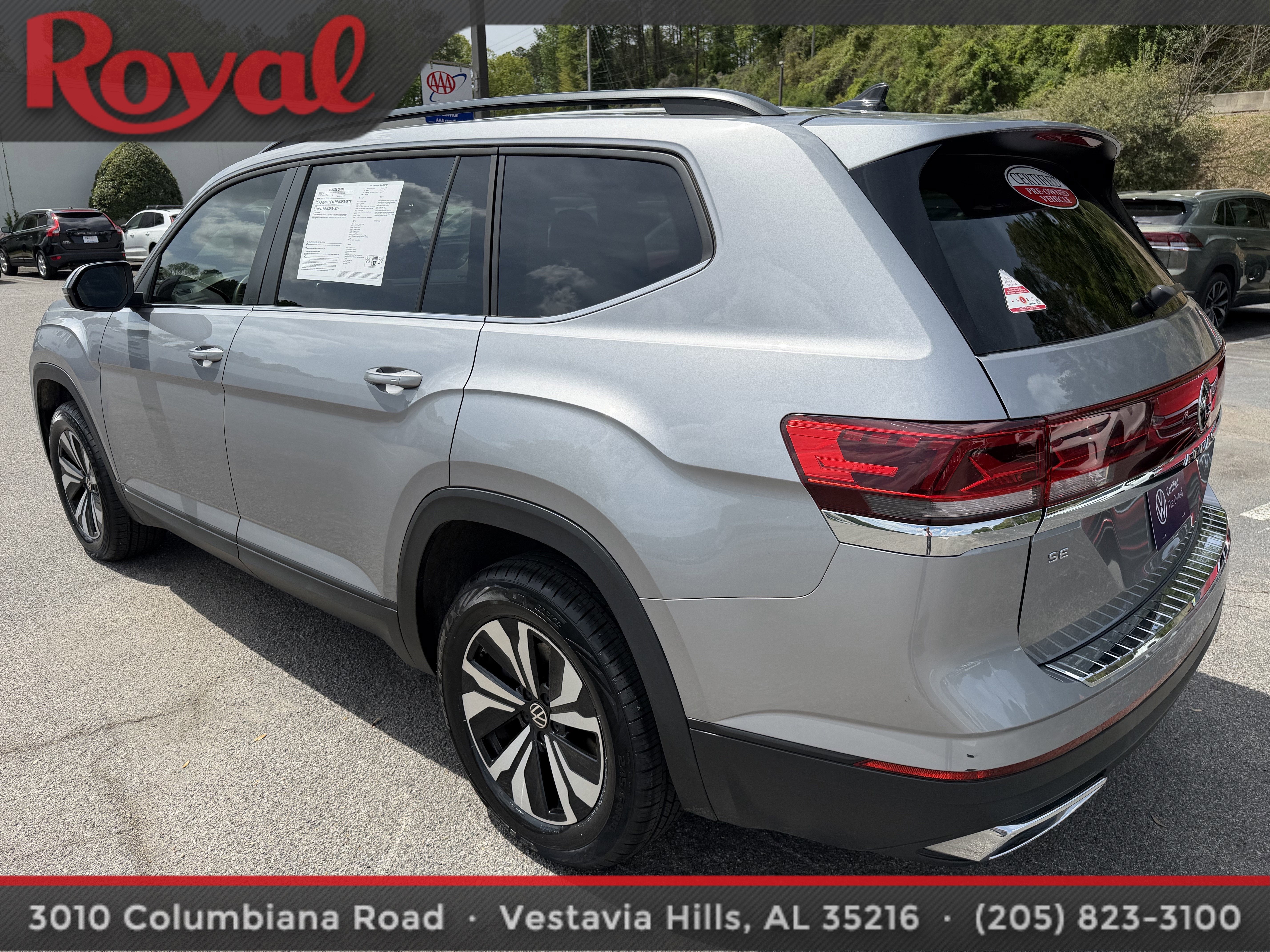 2024 Volkswagen Atlas 2.0T SE