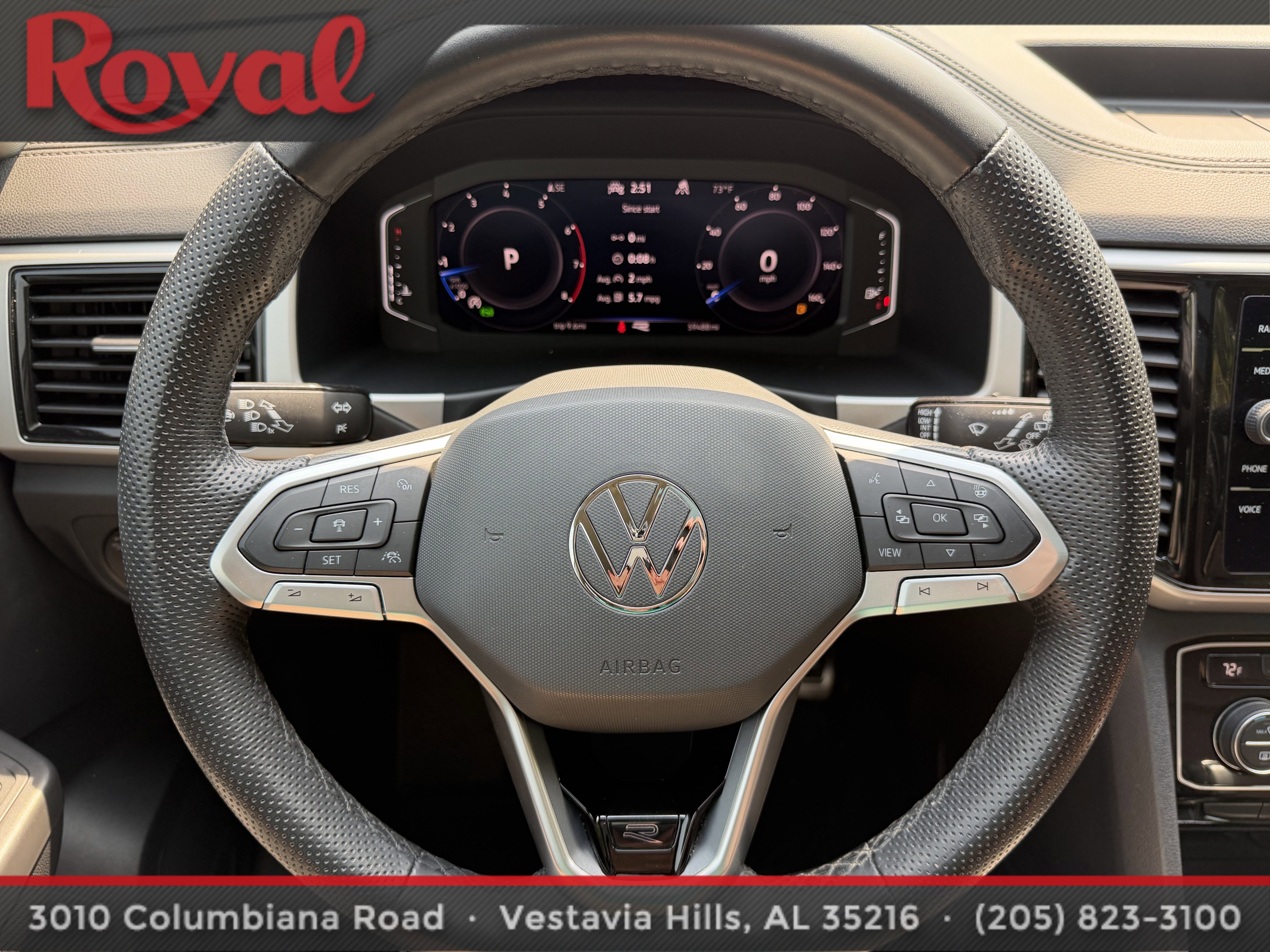 2023 Volkswagen Atlas 3.6L V6 SEL R-Line Black