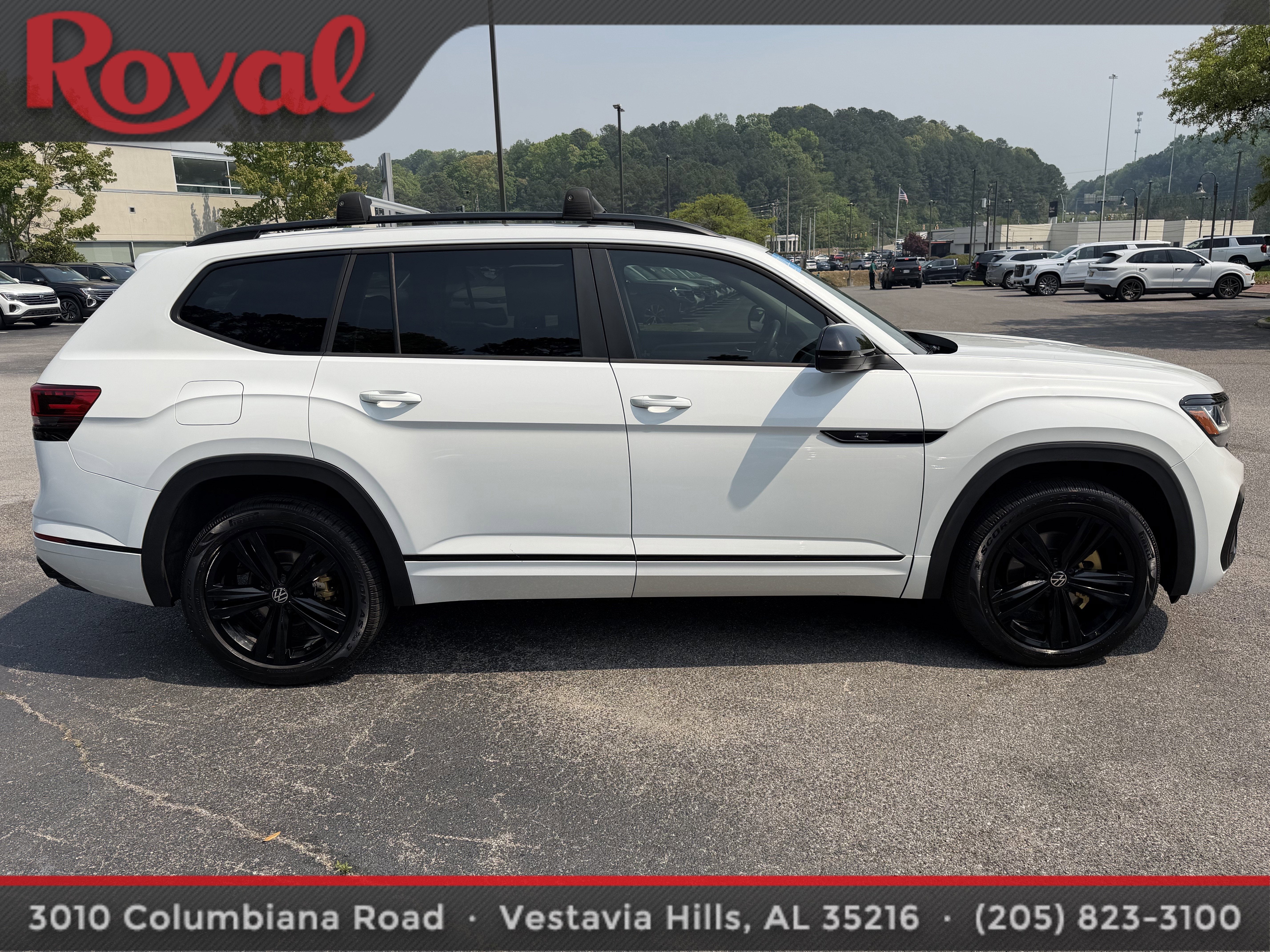 2023 Volkswagen Atlas 3.6L V6 SEL R-Line Black