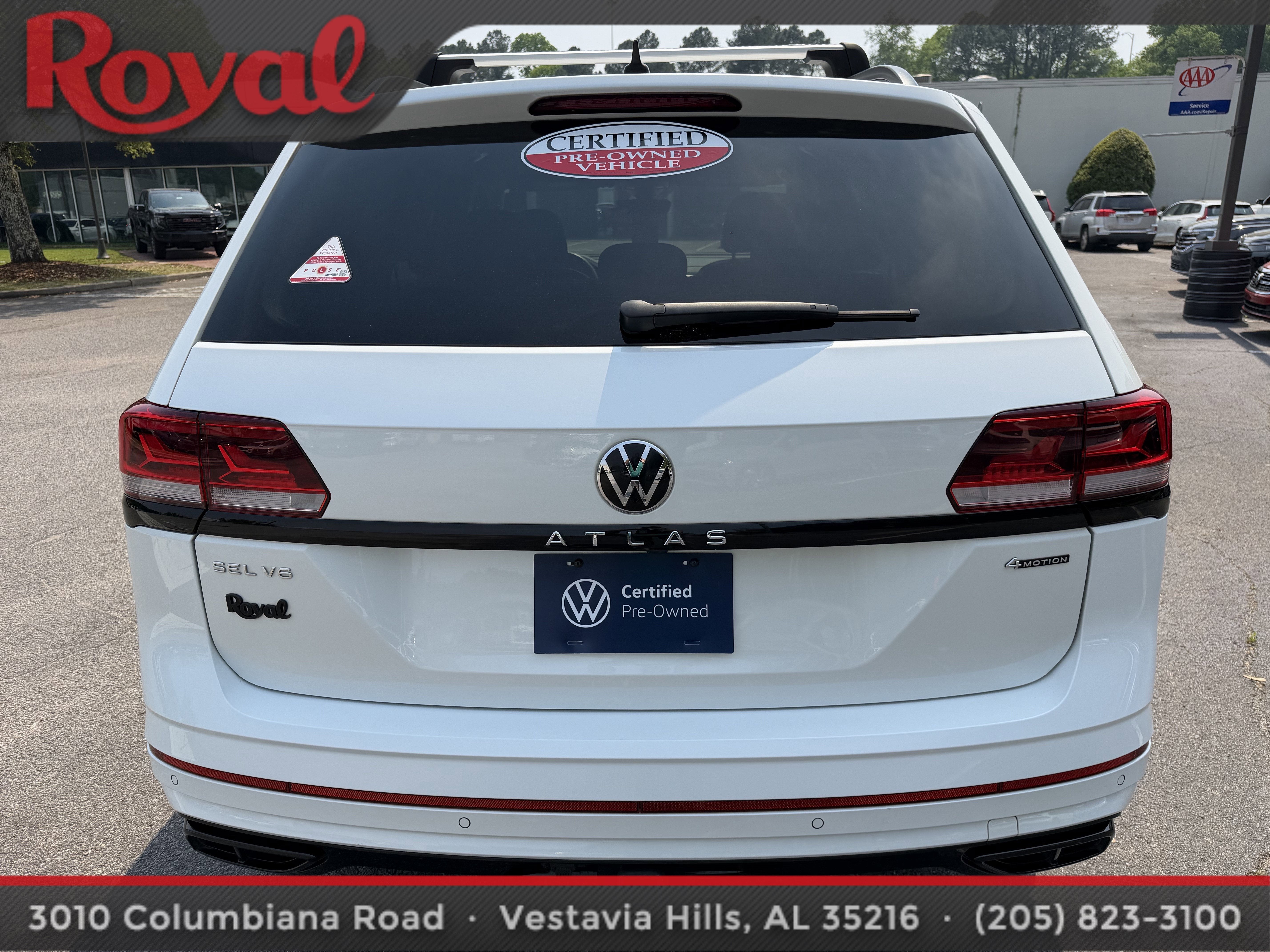 2023 Volkswagen Atlas 3.6L V6 SEL R-Line Black