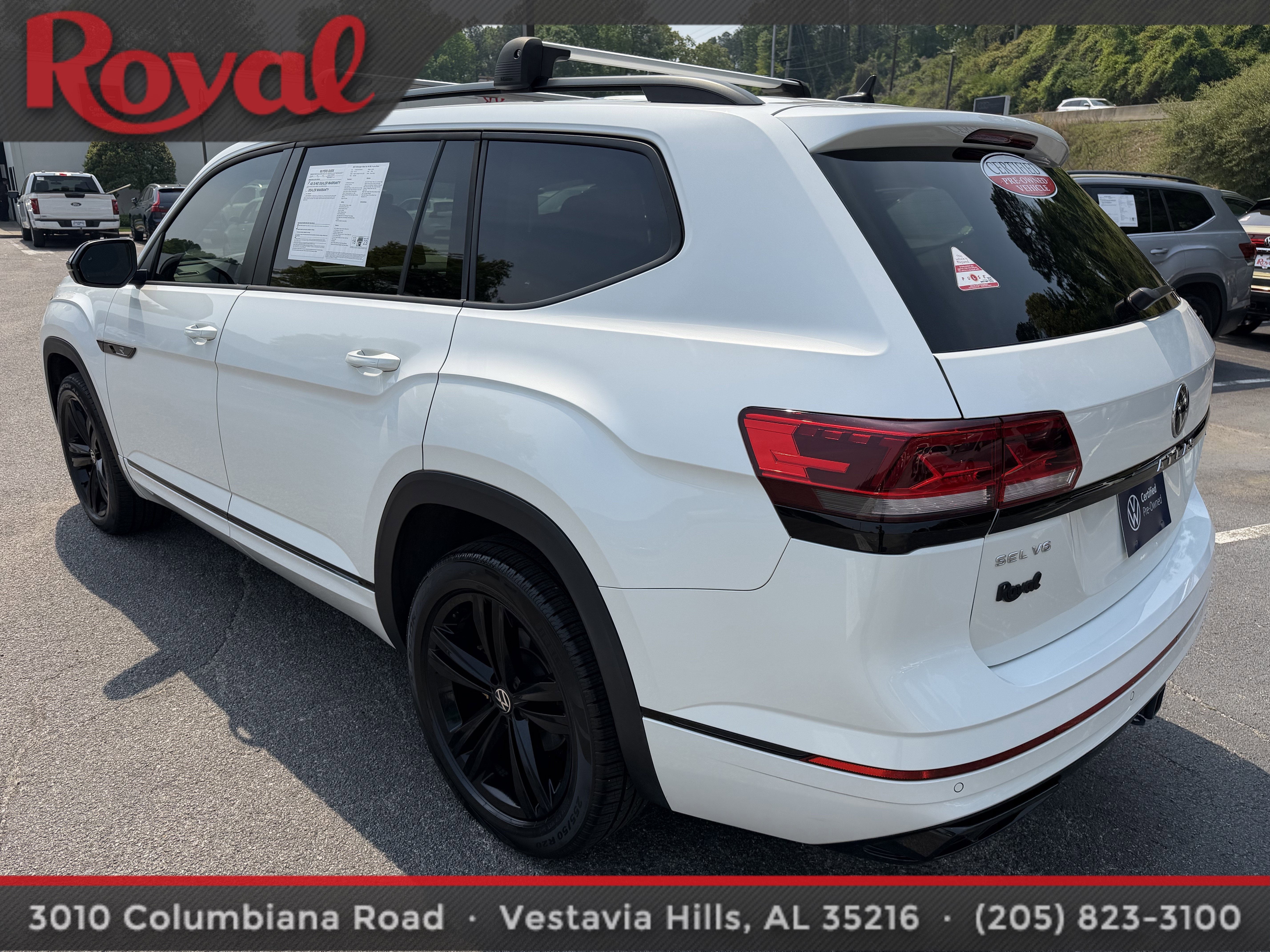 2023 Volkswagen Atlas 3.6L V6 SEL R-Line Black