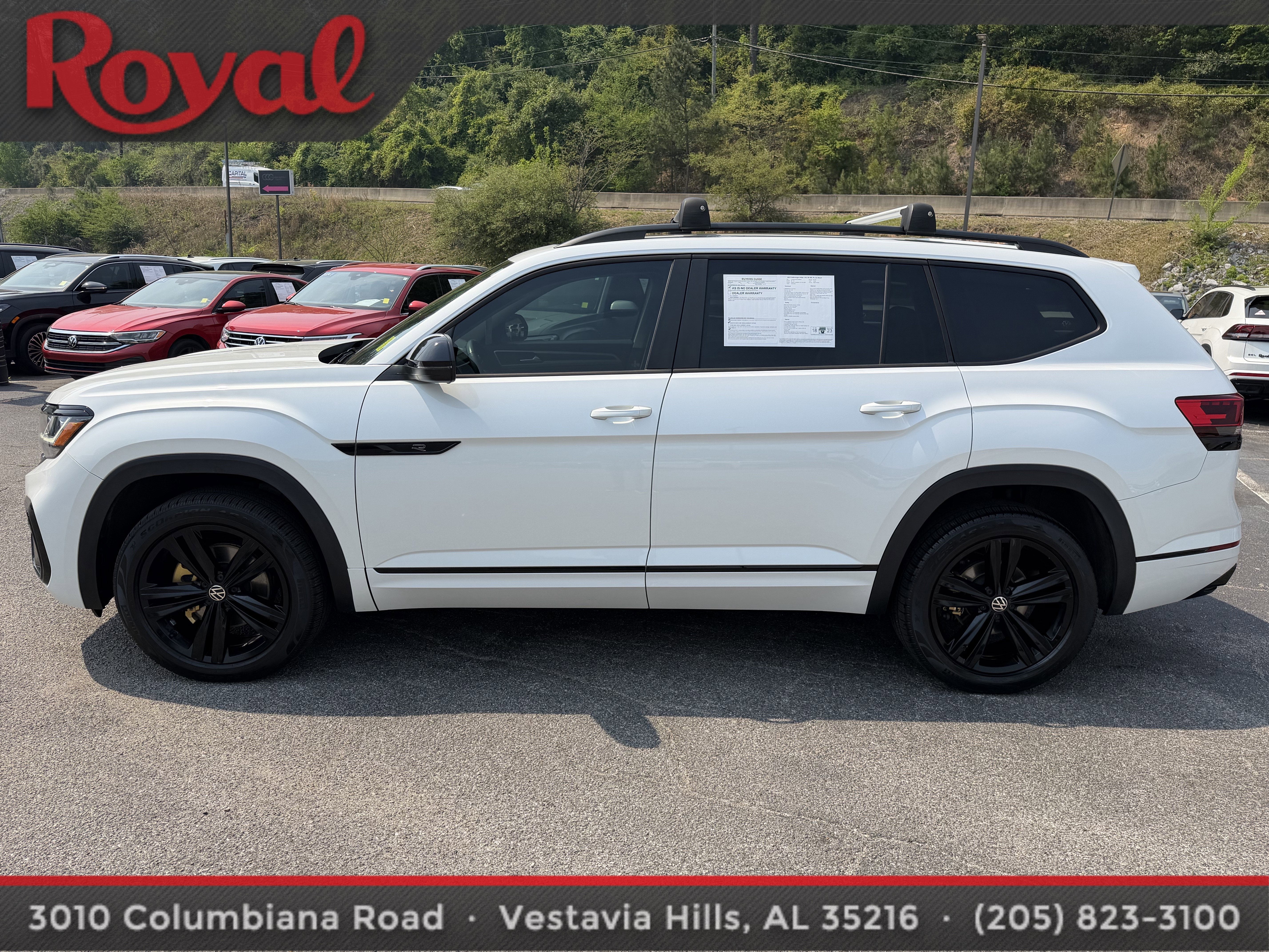2023 Volkswagen Atlas 3.6L V6 SEL R-Line Black