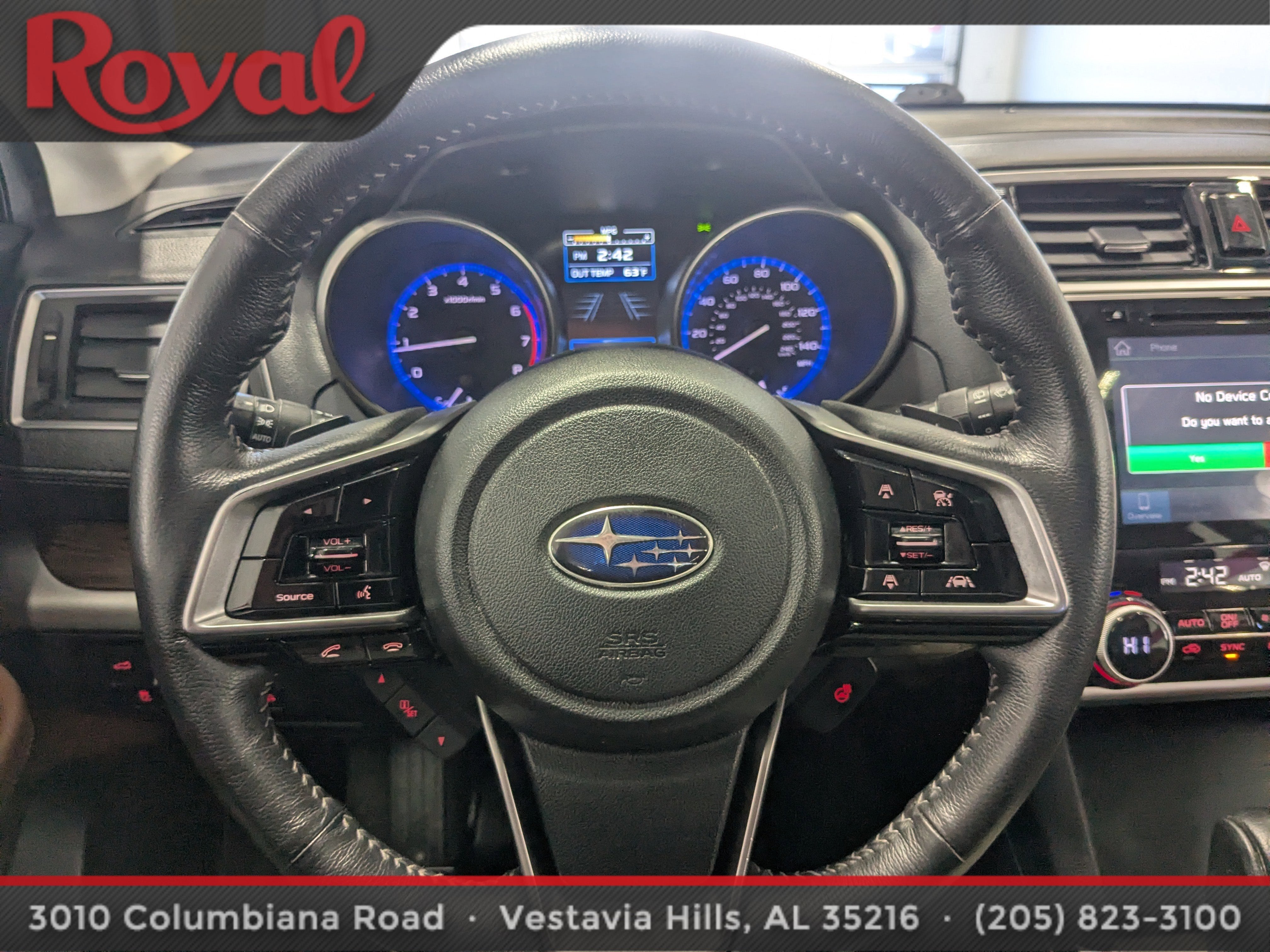 2019 Subaru Outback Touring