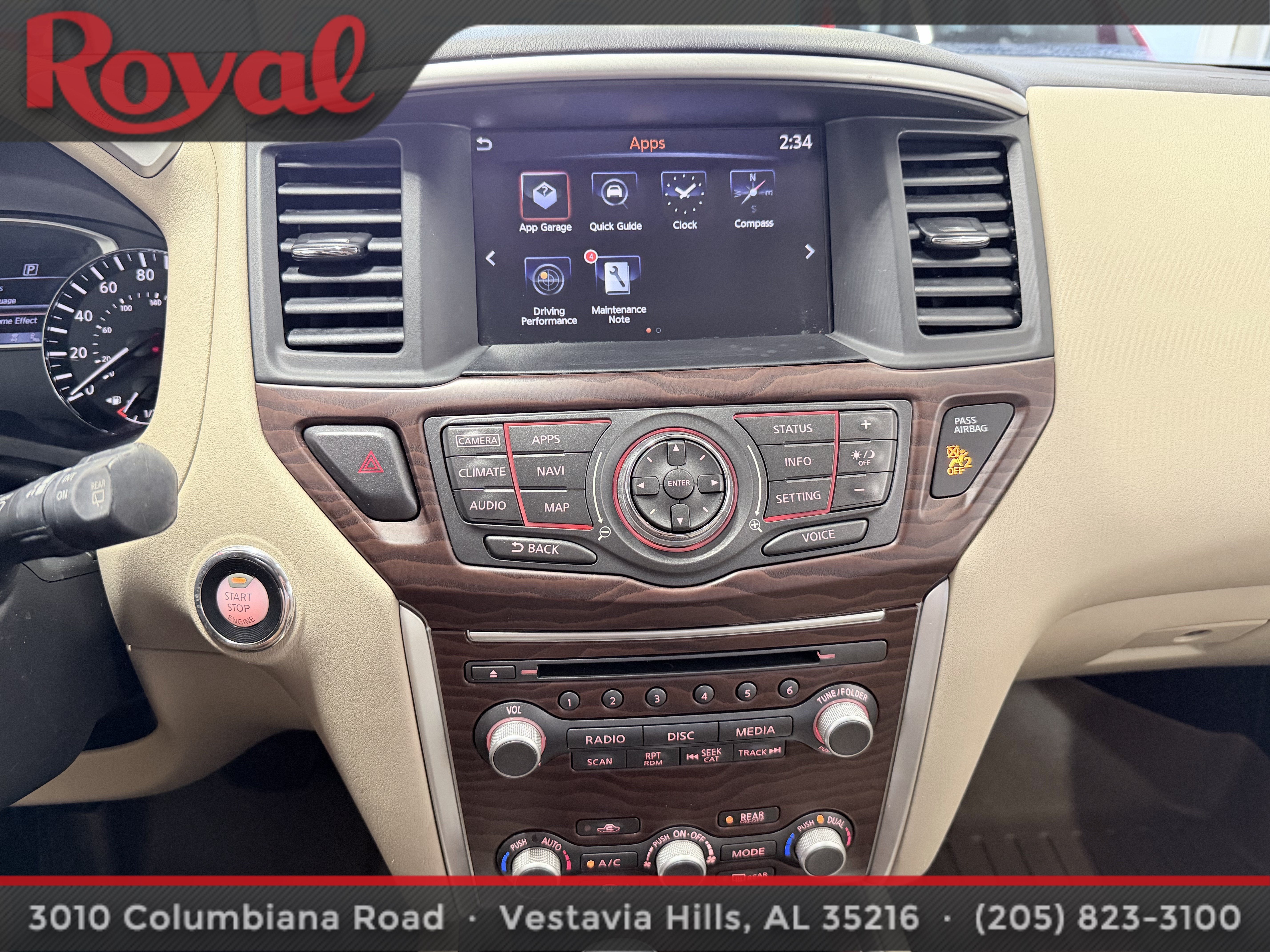 2017 Nissan Pathfinder Platinum