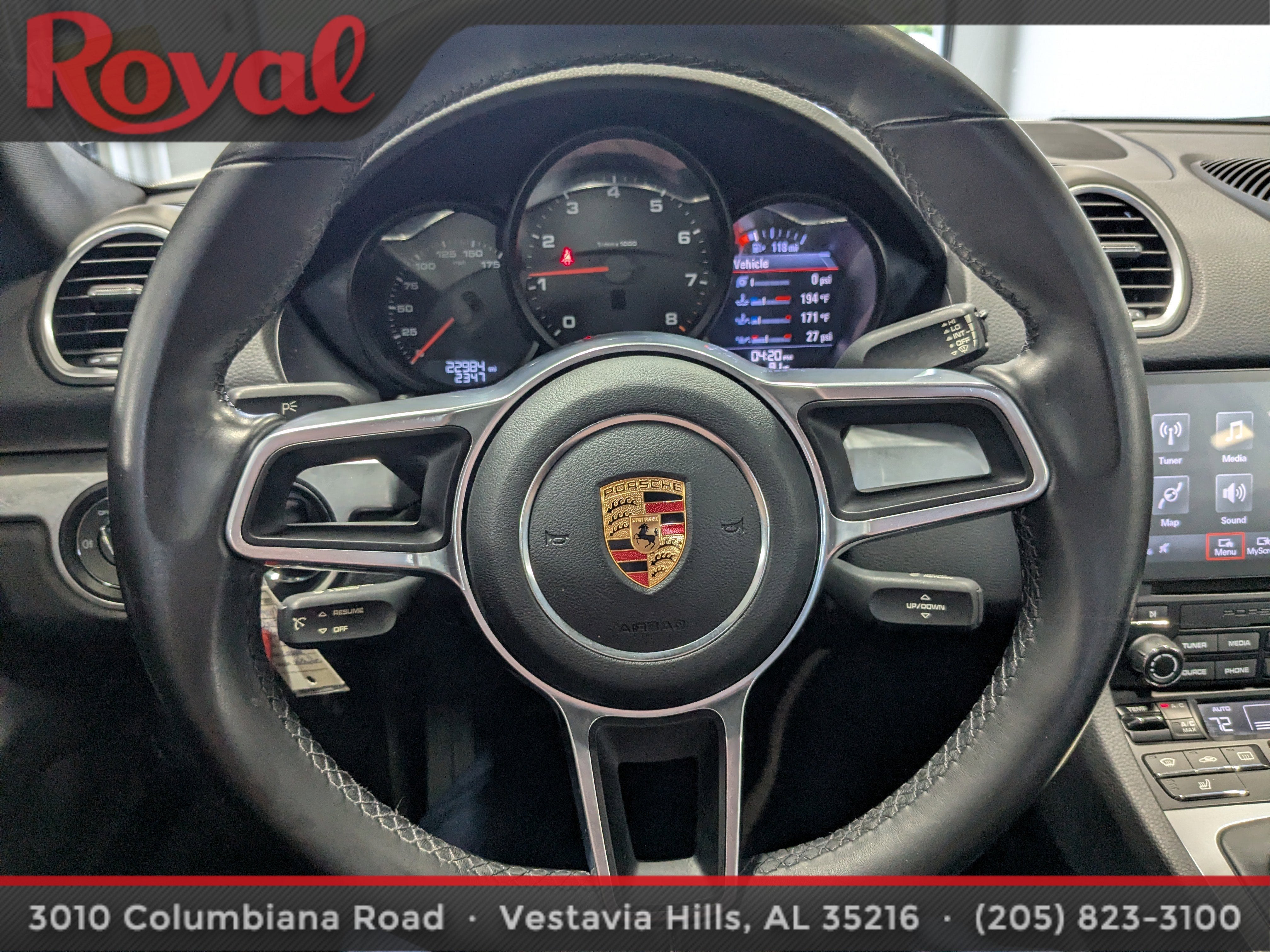 2018 Porsche 718 Cayman NA