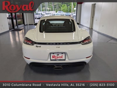 2018 Porsche 718 Cayman NA